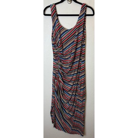 NWT Bailey 44 Anthropologie Striped Luca Maxi Midi Stretch Jersey Dress Size XL - Picture 2 of 5